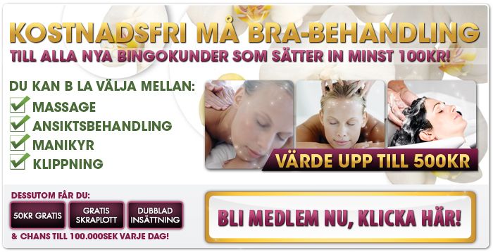 Vill du bli masserad när du spelar bingo?