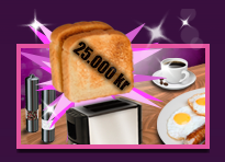 Bingo till både frukost och lunch hos Bet365!