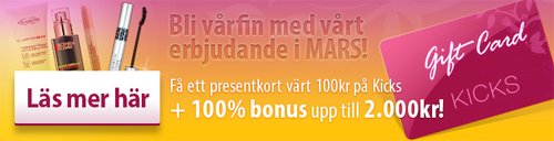 Bli vårfin med Guldbingo – få presentkort från KICKS!