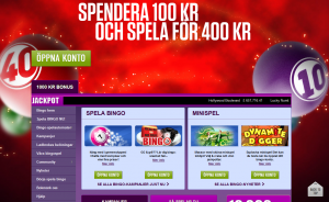 Ny och högre Ladbrokes bingo bonus