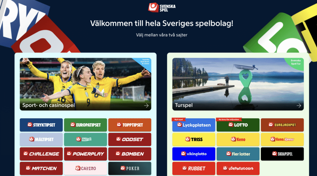 Skraplotter hos Svenska Spel